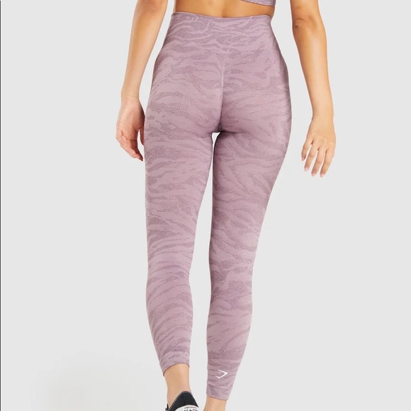 Gymshark Adapt Animal Seamless Legging - Purple - Picture 2 of 5